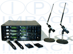 Shure 8 Way Radio Mic Rack