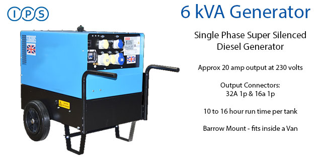 6kVA Generator Details2