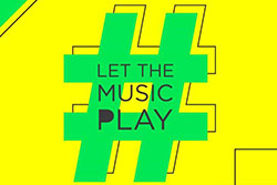 LightitRed 0001 Let the music play logo