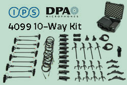 DPA 4099 Mic Kit 10 Way