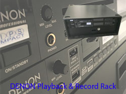Denon Playback  Record Rack