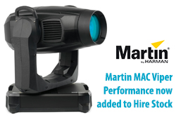 Martin MAC Viper Performance added to hire stock