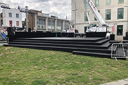 IPS Outdoor Stage Platforms Stage with Tiered Steps